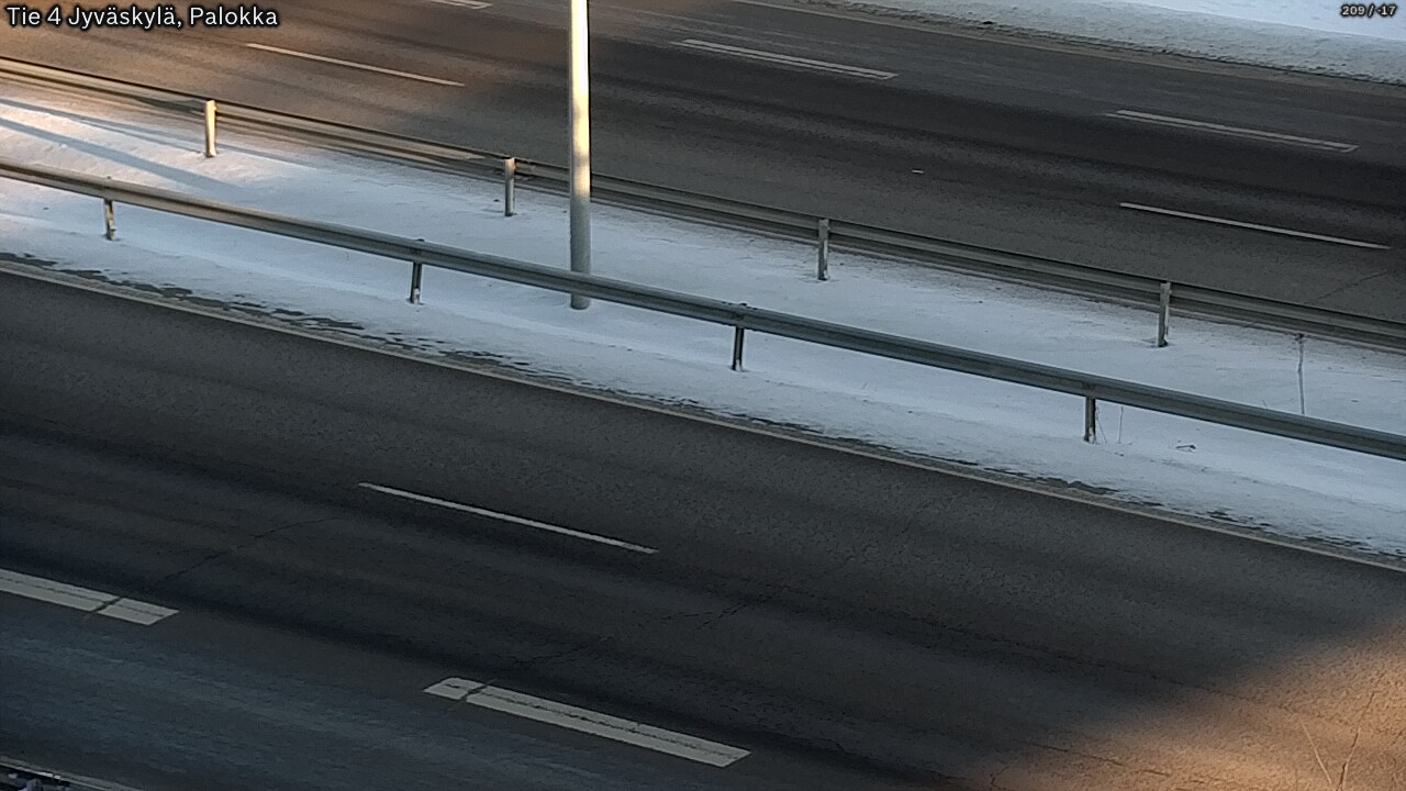 Weather Camera Image Road 4 Jyväskylä, Palokka, Jyväskylä, Keski-Suomi