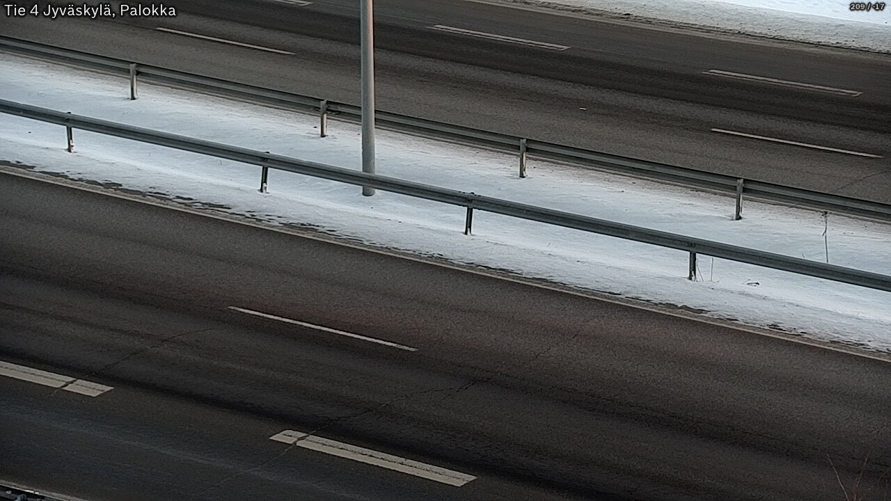 Weather Camera Image Road 4 Jyväskylä, Palokka, Jyväskylä, Keski-Suomi