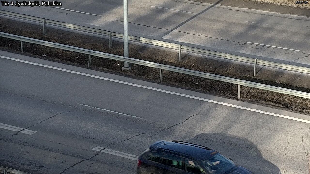 Weather Camera Image Väg 4 Jyväskylä, Palokka, Jyväskylä, Keski-Suomi