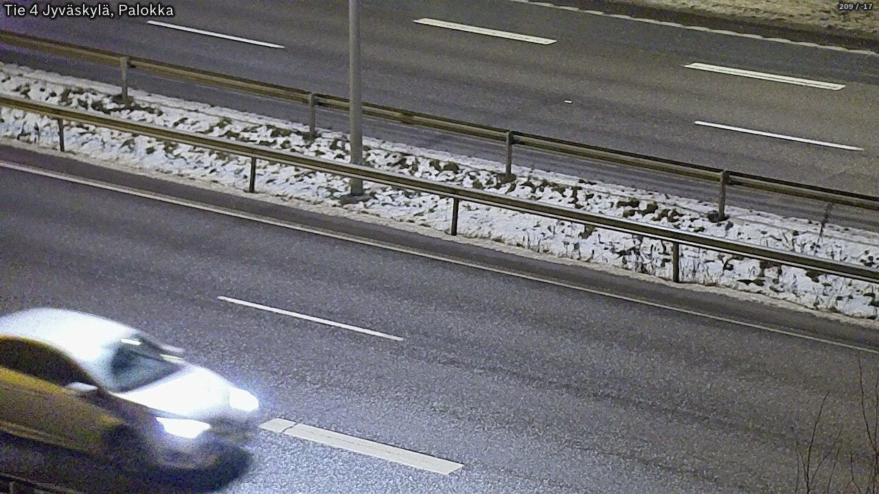 Weather Camera Image Väg 4 Jyväskylä, Palokka, Jyväskylä, Keski-Suomi