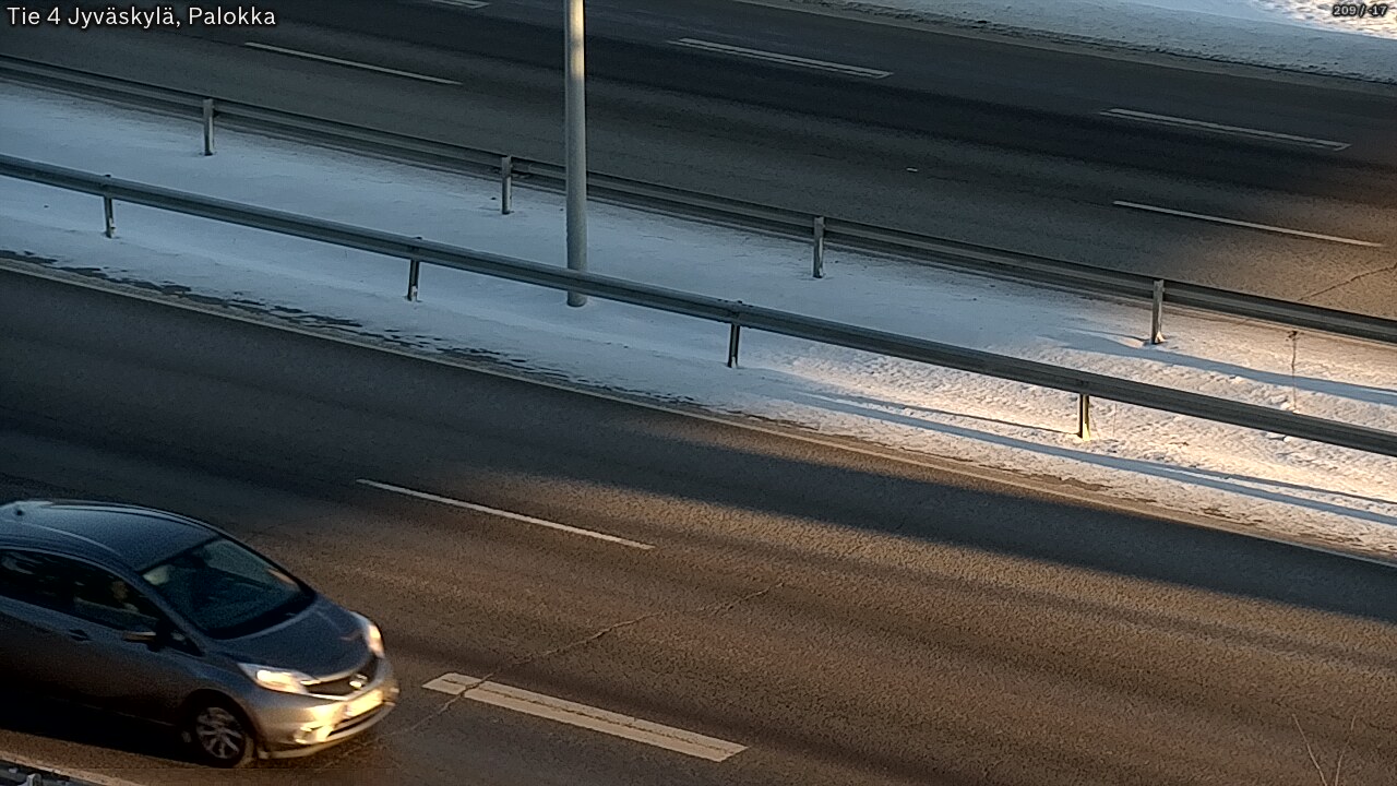 Weather Camera Image Road 4 Jyväskylä, Palokka, Jyväskylä, Keski-Suomi