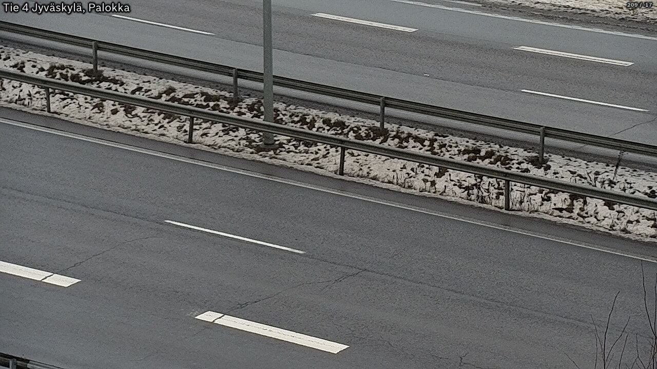 Weather Camera Image Väg 4 Jyväskylä, Palokka, Jyväskylä, Keski-Suomi