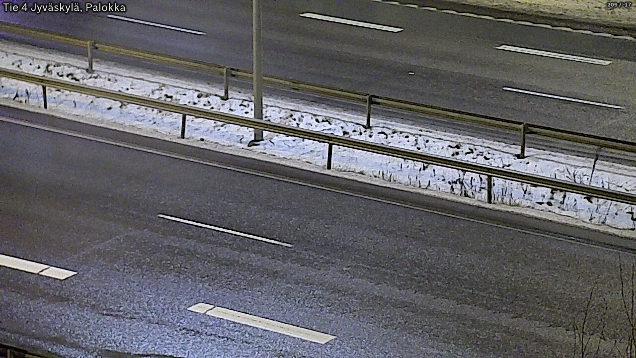 Weather Camera Image Väg 4 Jyväskylä, Palokka, Jyväskylä, Keski-Suomi
