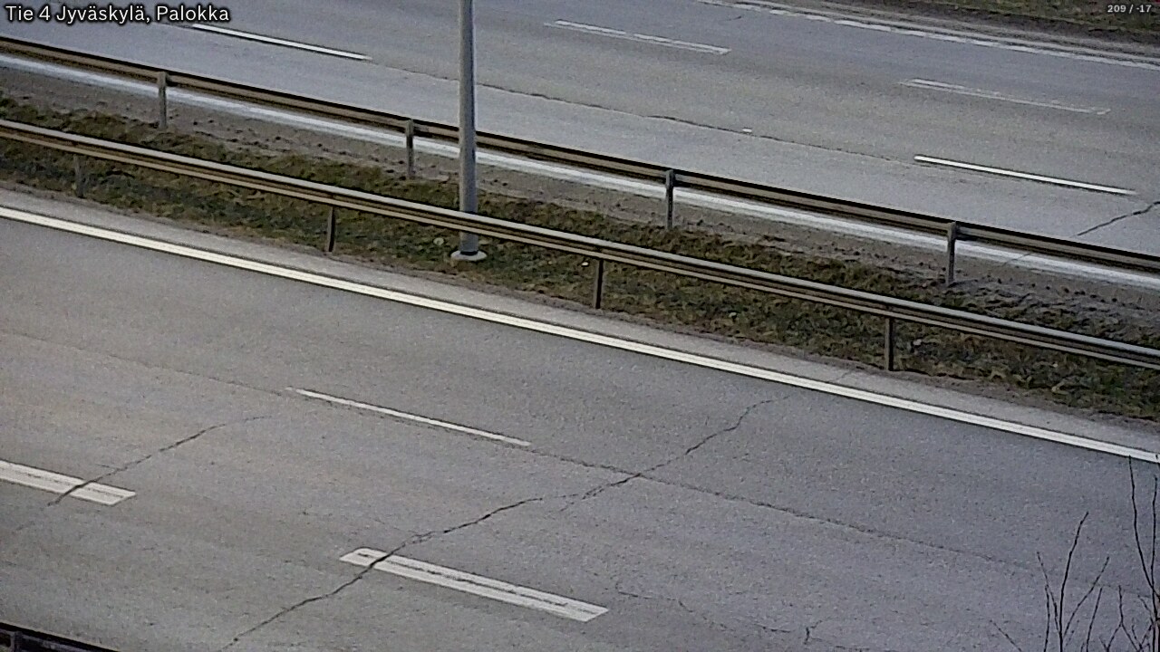 Weather Camera Image Road 4 Jyväskylä, Palokka, Jyväskylä, Keski-Suomi