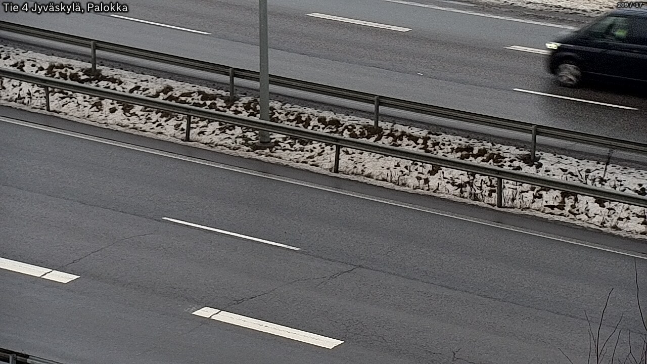 Weather Camera Image Väg 4 Jyväskylä, Palokka, Jyväskylä, Keski-Suomi