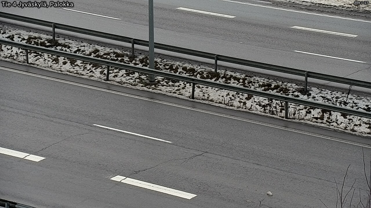 Weather Camera Image Väg 4 Jyväskylä, Palokka, Jyväskylä, Keski-Suomi