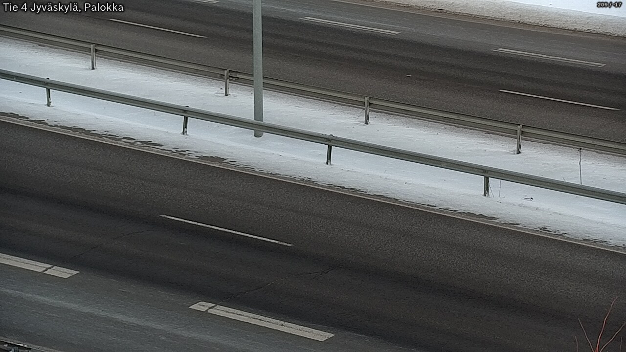 Weather Camera Image Road 4 Jyväskylä, Palokka, Jyväskylä, Keski-Suomi