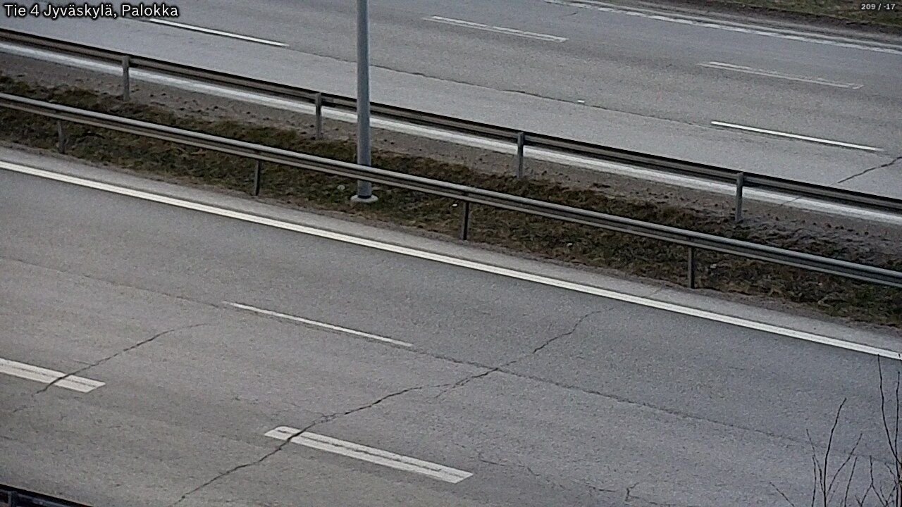 Weather Camera Image Road 4 Jyväskylä, Palokka, Jyväskylä, Keski-Suomi