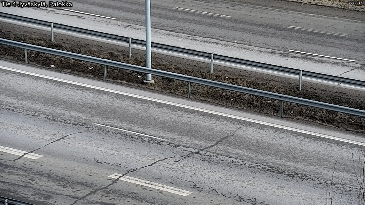 Weather Camera Image Väg 4 Jyväskylä, Palokka, Jyväskylä, Keski-Suomi
