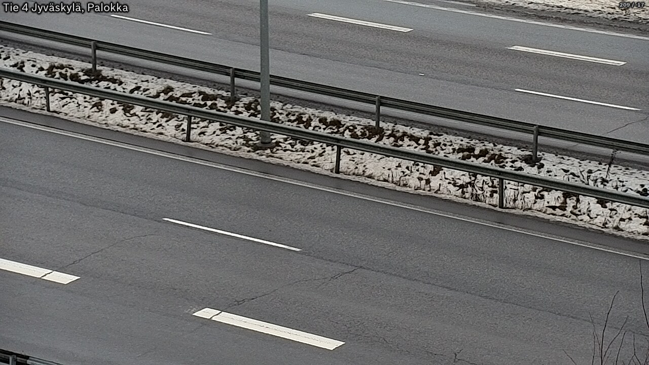 Weather Camera Image Väg 4 Jyväskylä, Palokka, Jyväskylä, Keski-Suomi
