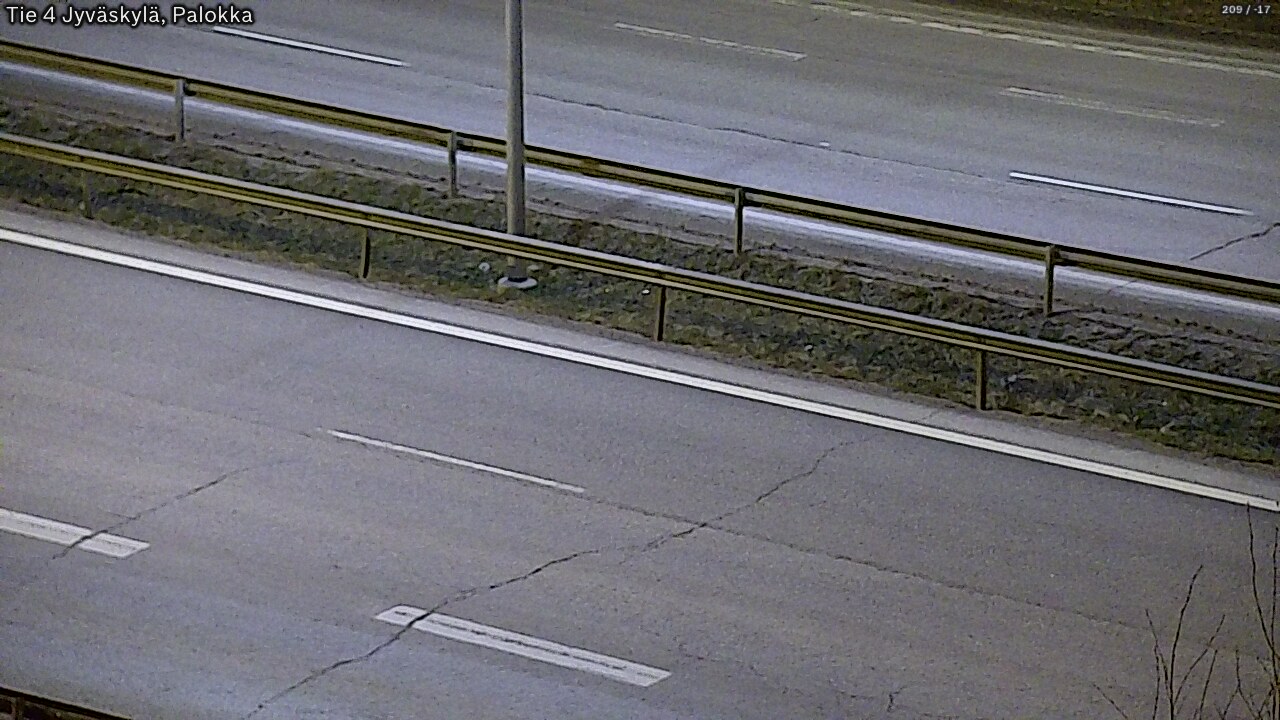 Weather Camera Image Väg 4 Jyväskylä, Palokka, Jyväskylä, Keski-Suomi