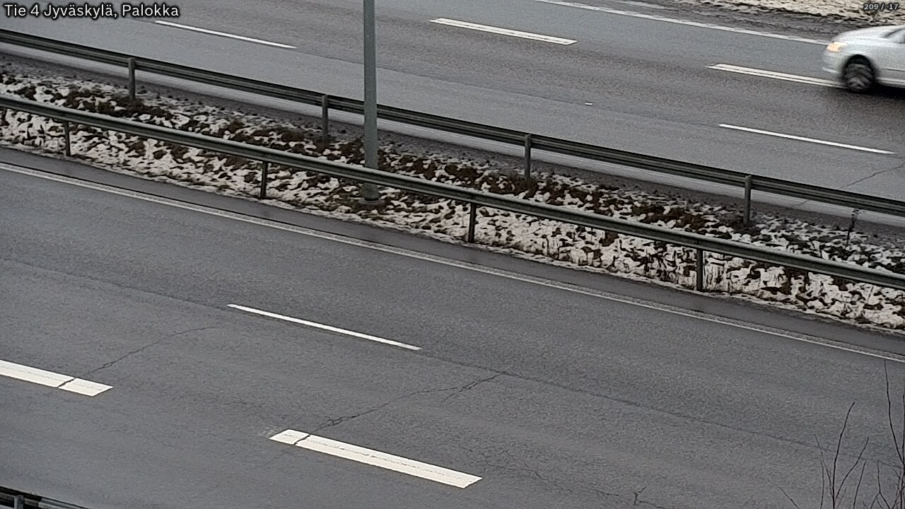 Weather Camera Image Väg 4 Jyväskylä, Palokka, Jyväskylä, Keski-Suomi