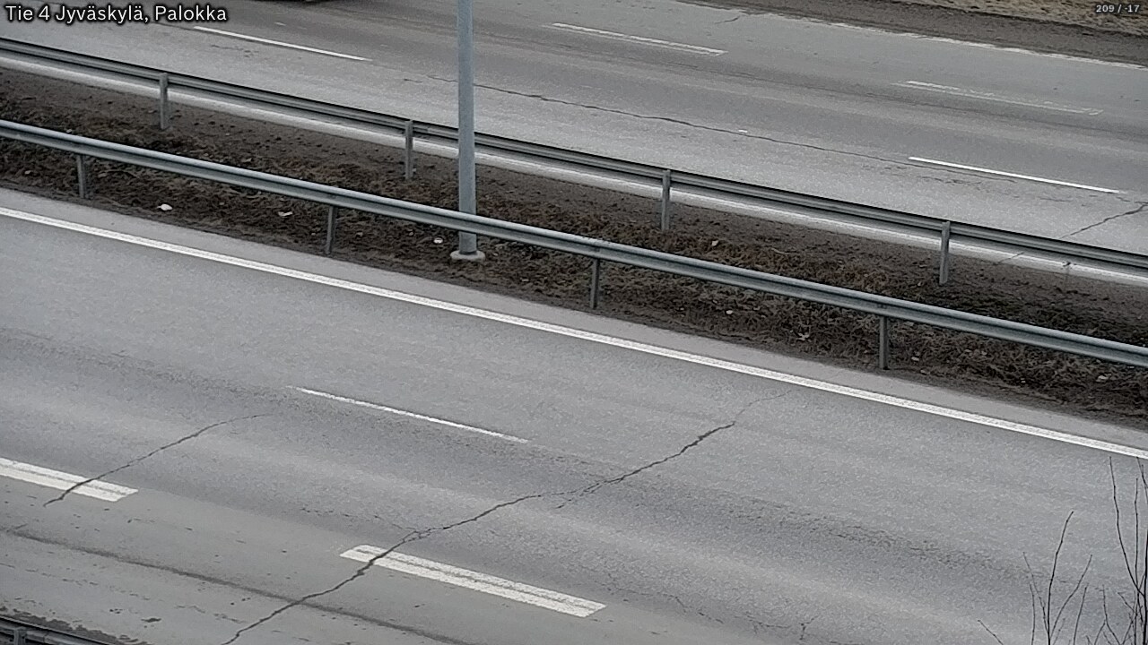 Weather Camera Image Väg 4 Jyväskylä, Palokka, Jyväskylä, Keski-Suomi