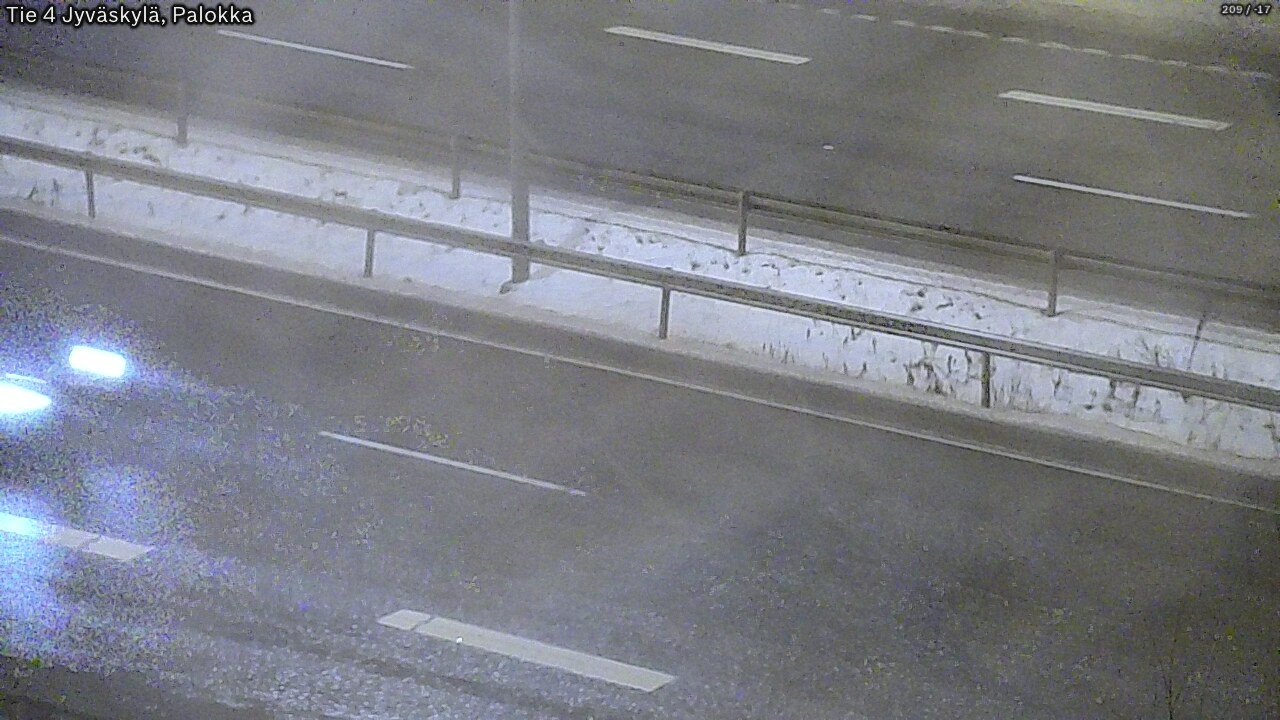 Weather Camera Image Väg 4 Jyväskylä, Palokka, Jyväskylä, Keski-Suomi