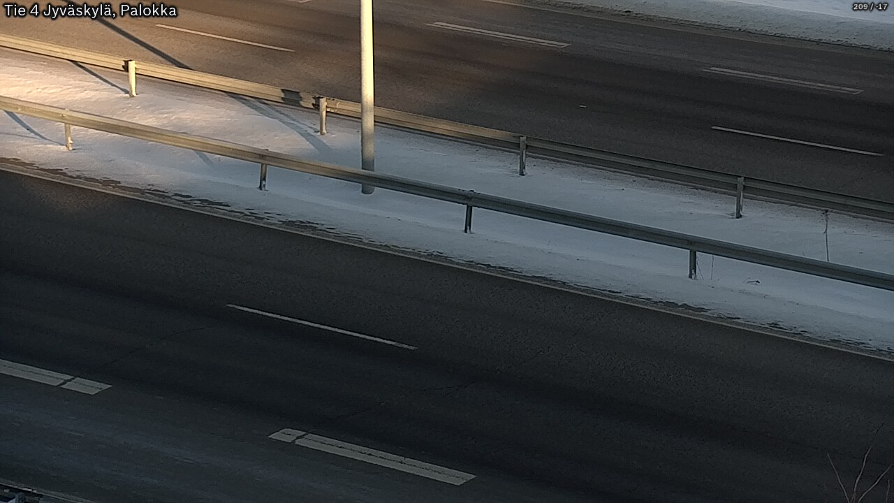 Weather Camera Image Road 4 Jyväskylä, Palokka, Jyväskylä, Keski-Suomi