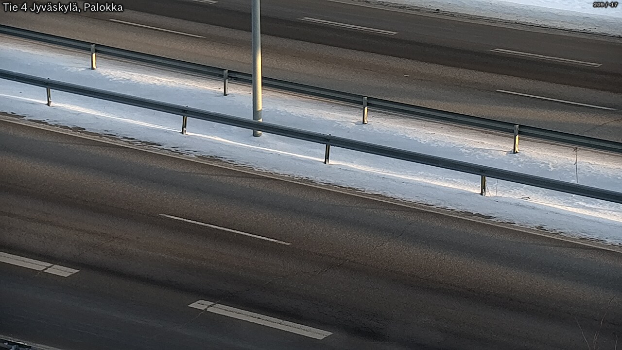 Weather Camera Image Road 4 Jyväskylä, Palokka, Jyväskylä, Keski-Suomi