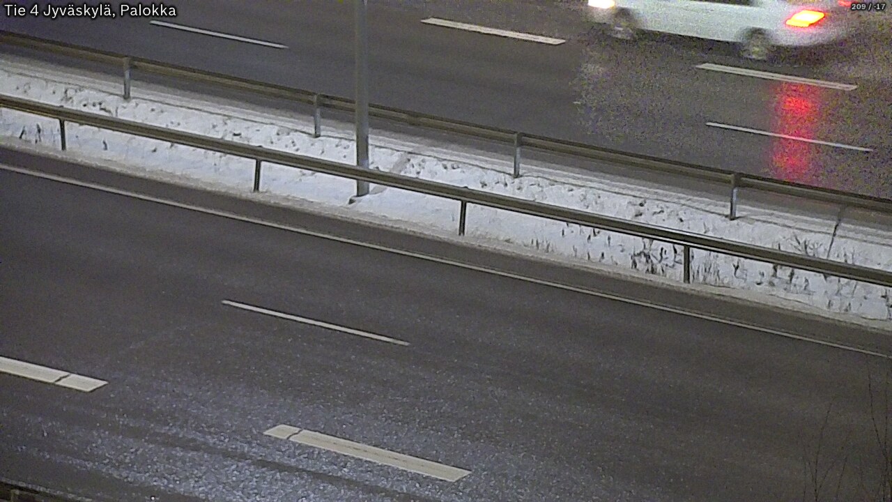 Weather Camera Image Väg 4 Jyväskylä, Palokka, Jyväskylä, Keski-Suomi