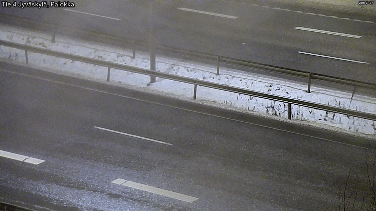 Weather Camera Image Väg 4 Jyväskylä, Palokka, Jyväskylä, Keski-Suomi