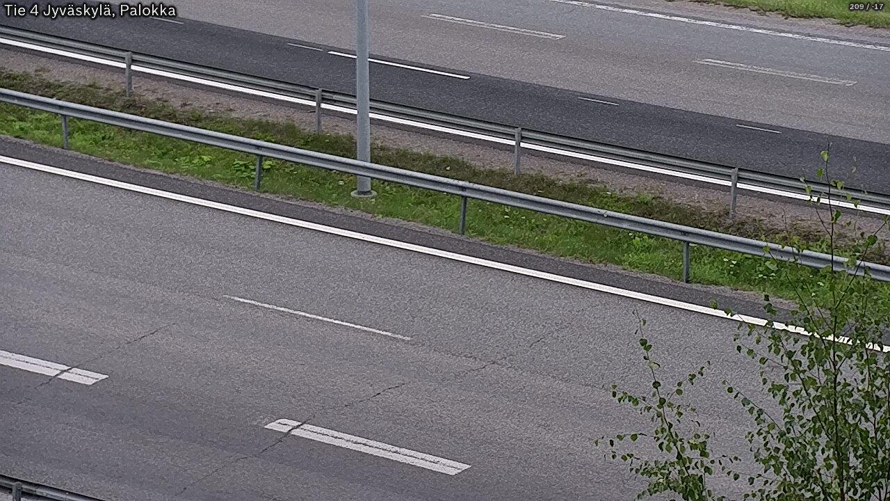 Weather Camera Image Road 4 Jyväskylä, Palokka, Jyväskylä, Keski-Suomi
