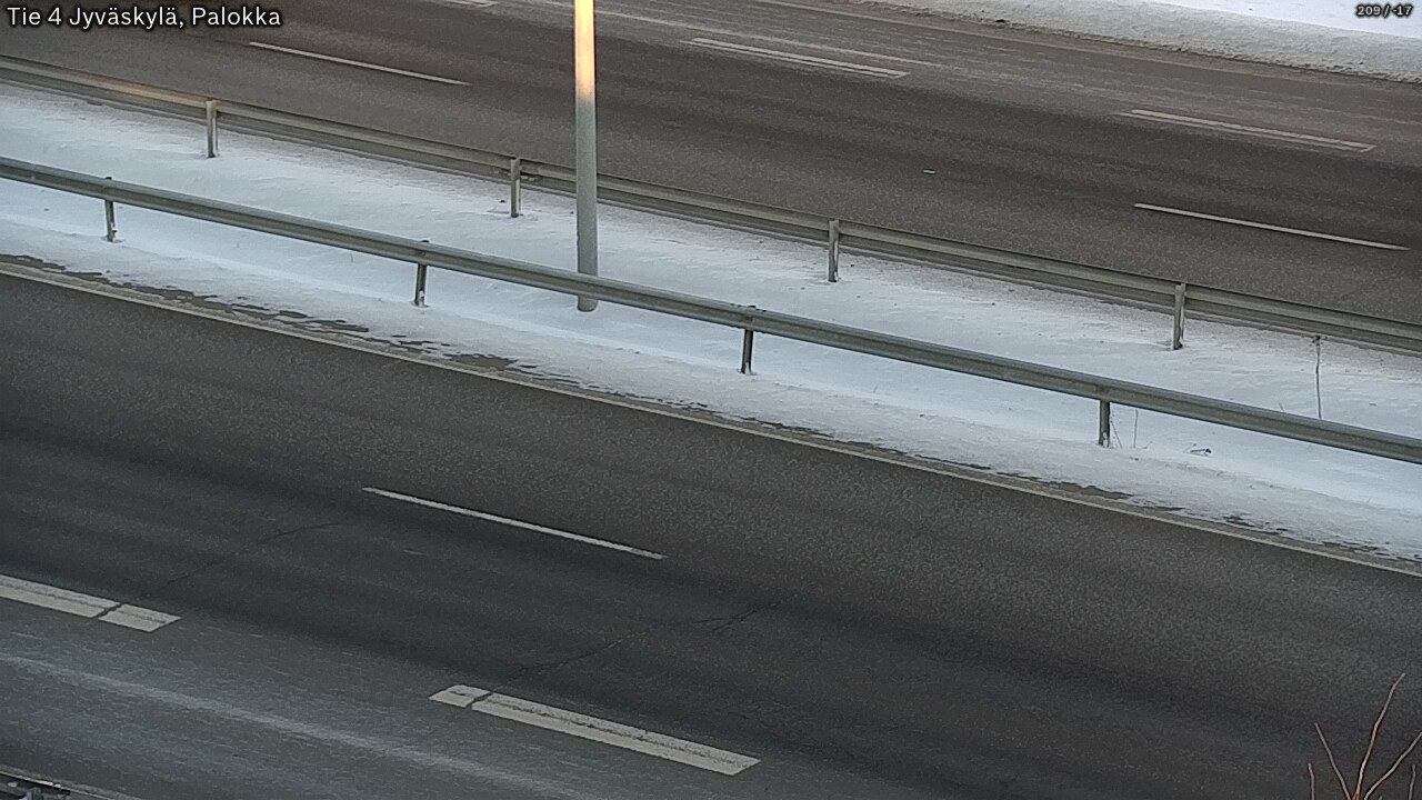 Weather Camera Image Road 4 Jyväskylä, Palokka, Jyväskylä, Keski-Suomi