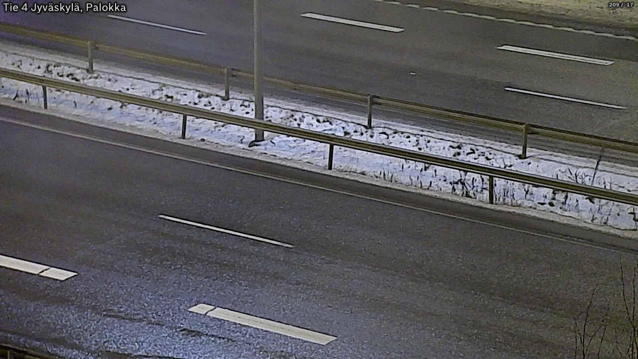 Weather Camera Image Väg 4 Jyväskylä, Palokka, Jyväskylä, Keski-Suomi