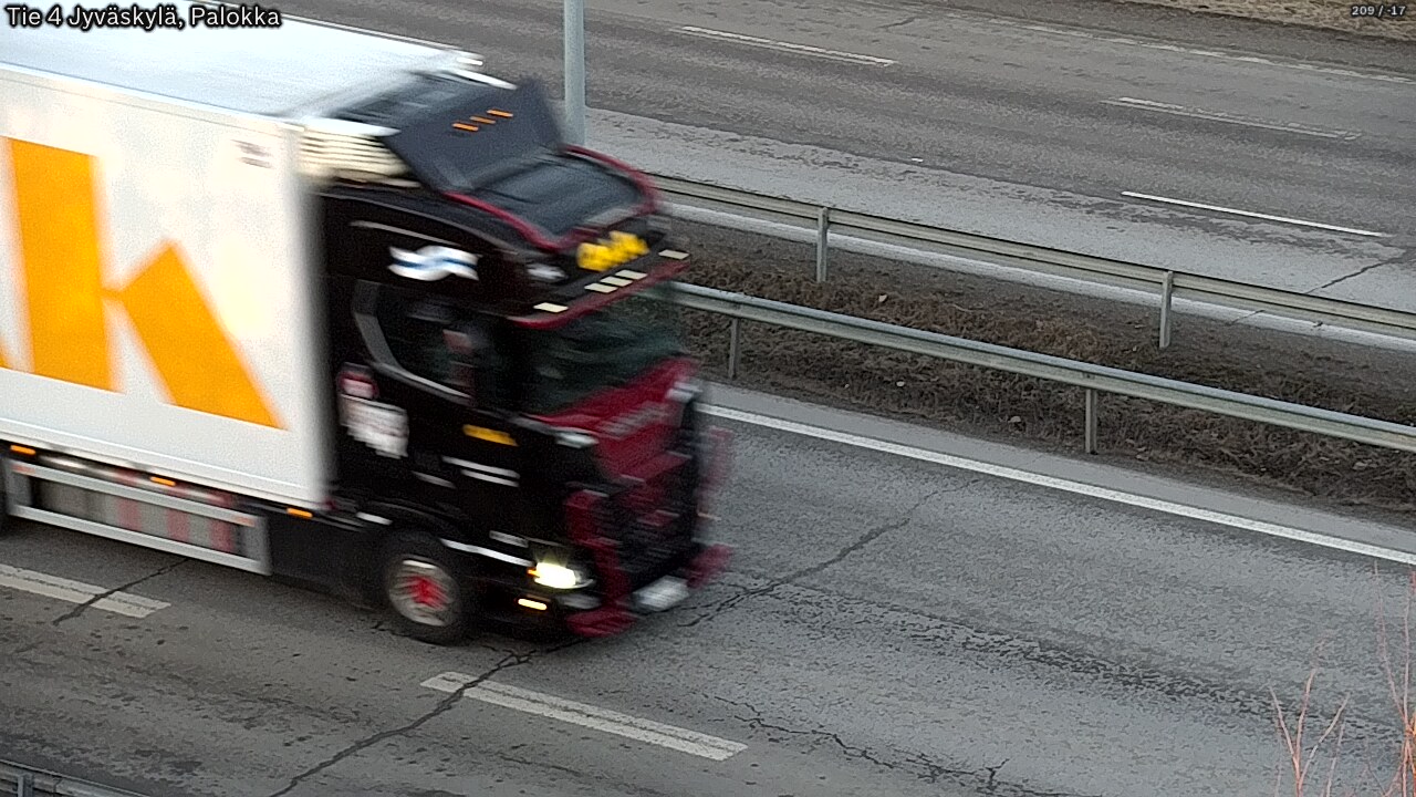 Weather Camera Image Road 4 Jyväskylä, Palokka, Jyväskylä, Keski-Suomi