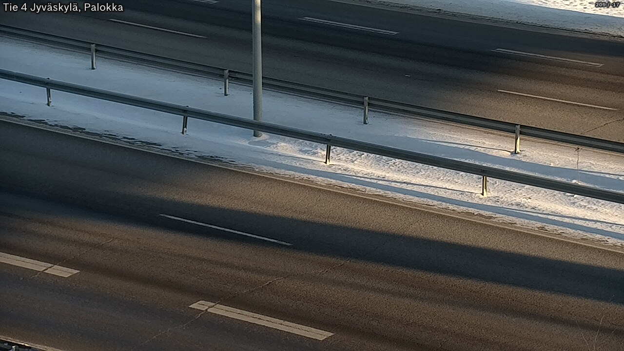 Weather Camera Image Road 4 Jyväskylä, Palokka, Jyväskylä, Keski-Suomi