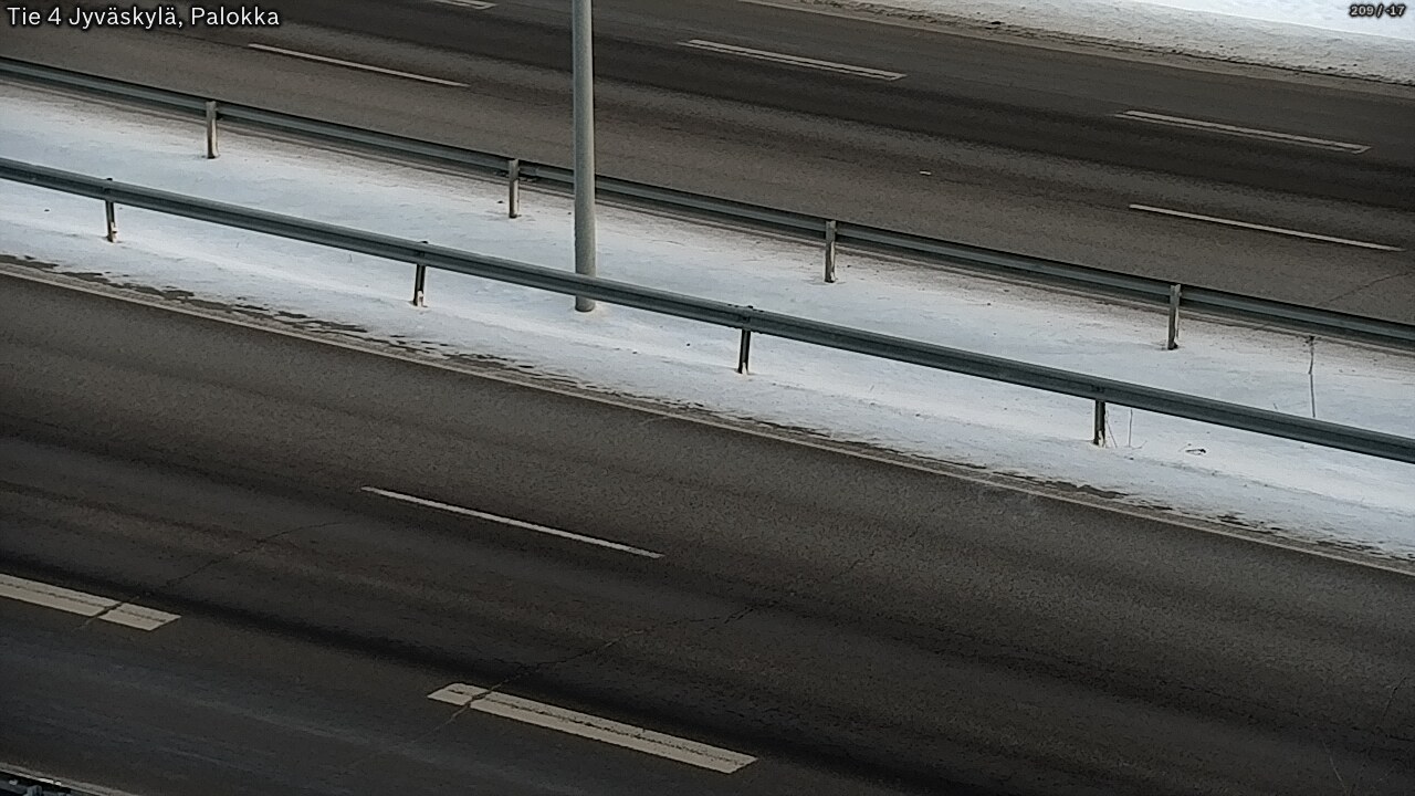 Weather Camera Image Road 4 Jyväskylä, Palokka, Jyväskylä, Keski-Suomi
