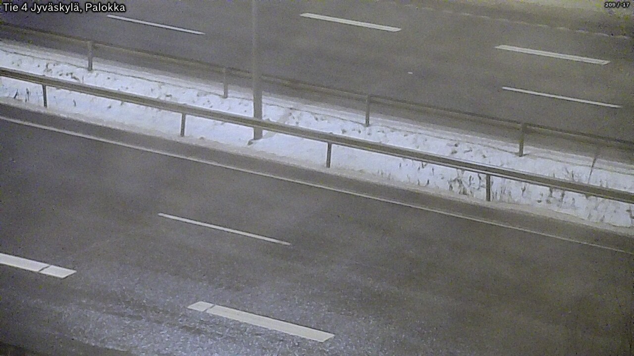 Weather Camera Image Väg 4 Jyväskylä, Palokka, Jyväskylä, Keski-Suomi