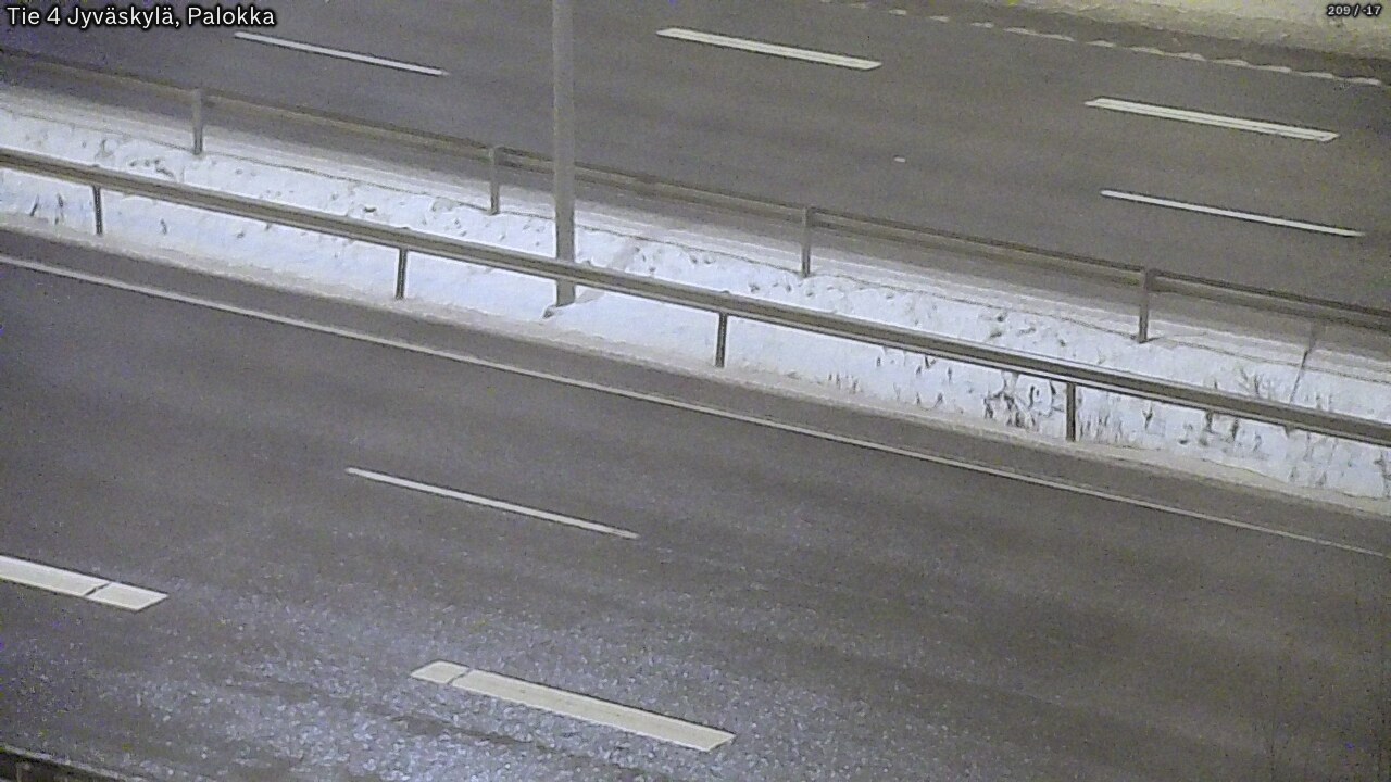 Weather Camera Image Väg 4 Jyväskylä, Palokka, Jyväskylä, Keski-Suomi