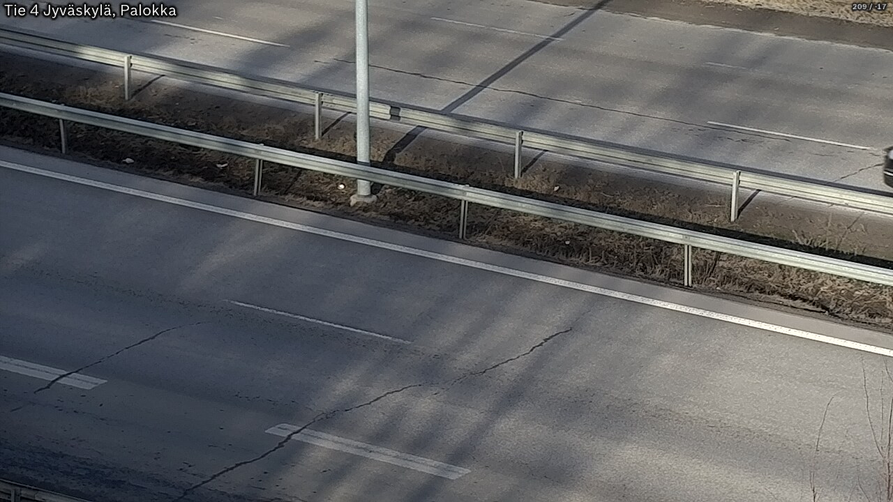 Weather Camera Image Väg 4 Jyväskylä, Palokka, Jyväskylä, Keski-Suomi