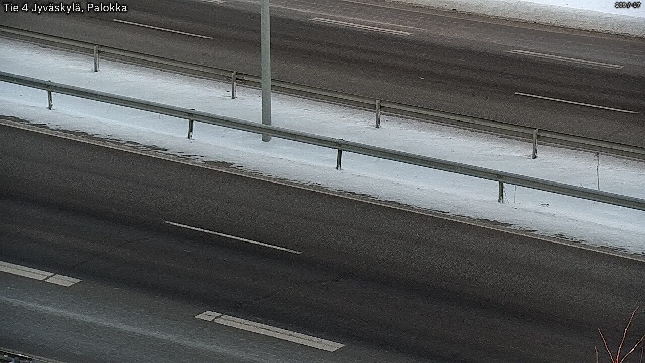 Weather Camera Image Road 4 Jyväskylä, Palokka, Jyväskylä, Keski-Suomi