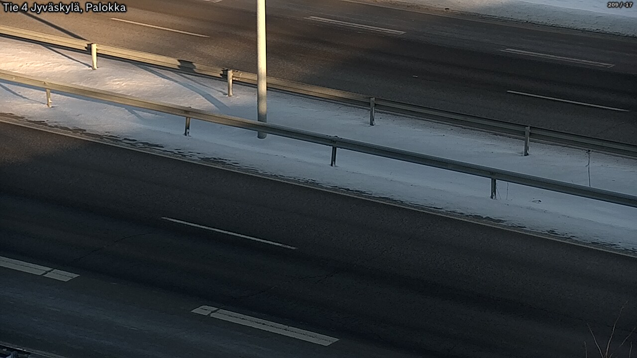 Weather Camera Image Road 4 Jyväskylä, Palokka, Jyväskylä, Keski-Suomi