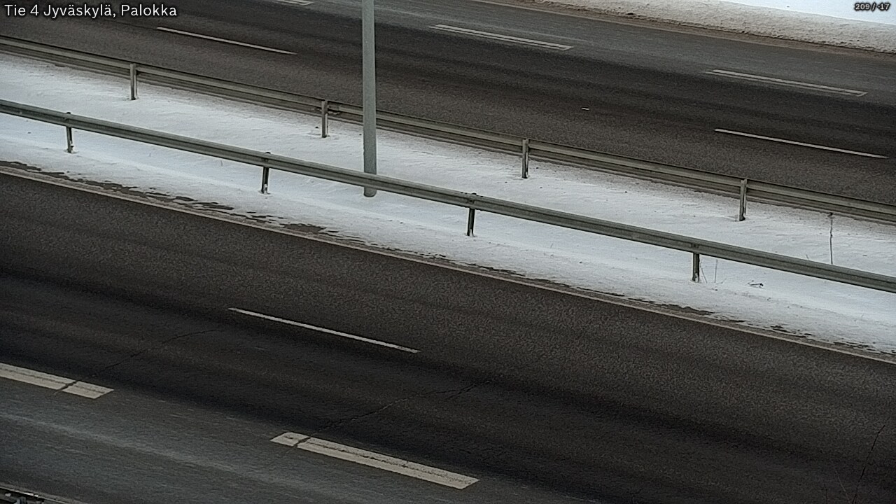 Weather Camera Image Road 4 Jyväskylä, Palokka, Jyväskylä, Keski-Suomi