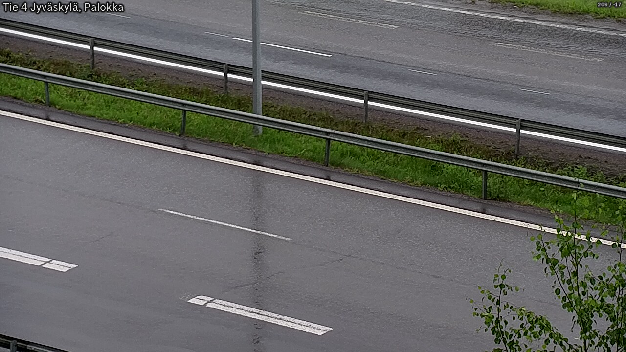 Weather Camera Image Road 4 Jyväskylä, Palokka, Jyväskylä, Keski-Suomi