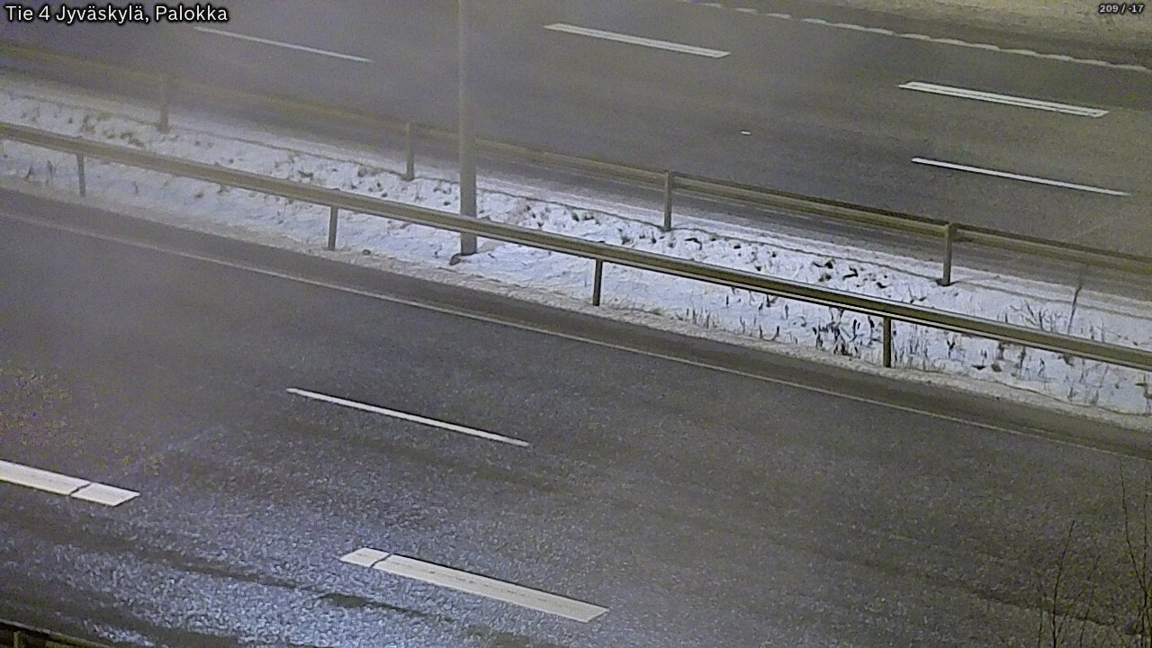 Weather Camera Image Väg 4 Jyväskylä, Palokka, Jyväskylä, Keski-Suomi