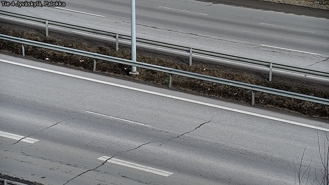 Weather Camera Image Väg 4 Jyväskylä, Palokka, Jyväskylä, Keski-Suomi