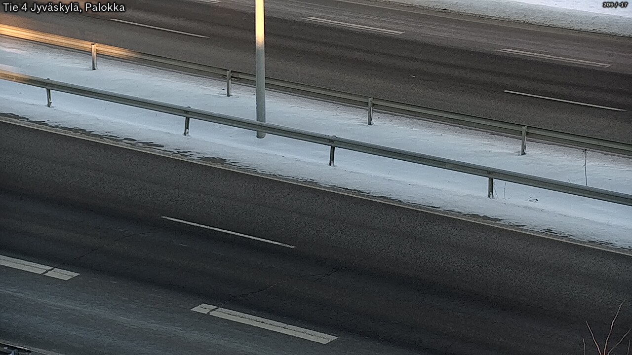 Weather Camera Image Road 4 Jyväskylä, Palokka, Jyväskylä, Keski-Suomi