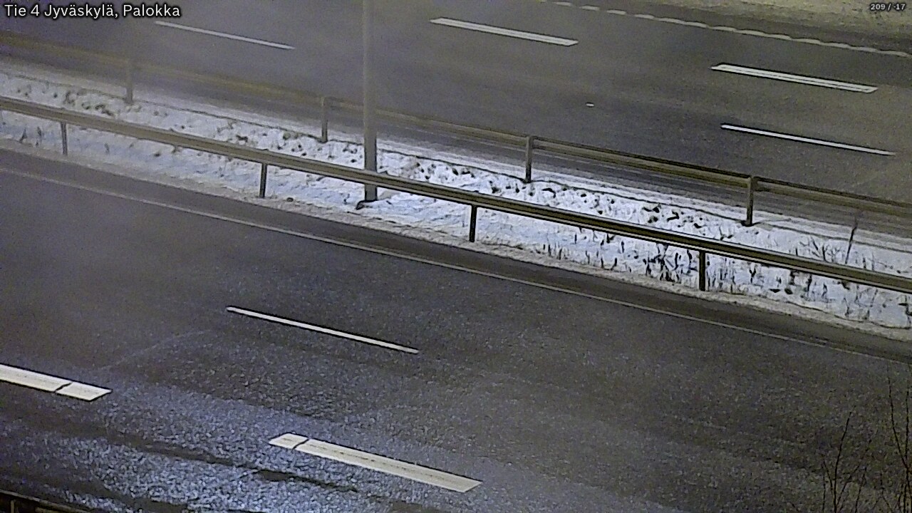 Weather Camera Image Väg 4 Jyväskylä, Palokka, Jyväskylä, Keski-Suomi