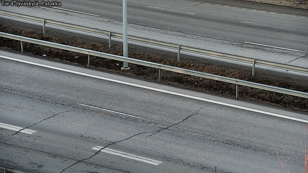 Weather Camera Image Road 4 Jyväskylä, Palokka, Jyväskylä, Keski-Suomi