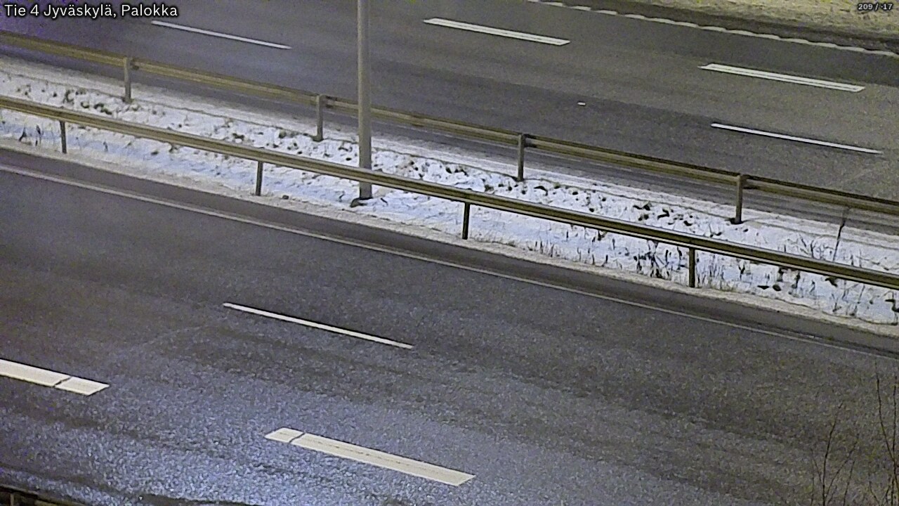 Weather Camera Image Väg 4 Jyväskylä, Palokka, Jyväskylä, Keski-Suomi