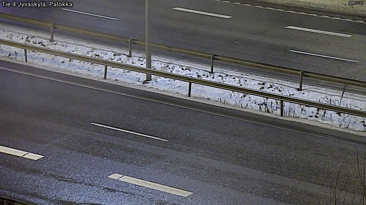 Weather Camera Image Väg 4 Jyväskylä, Palokka, Jyväskylä, Keski-Suomi