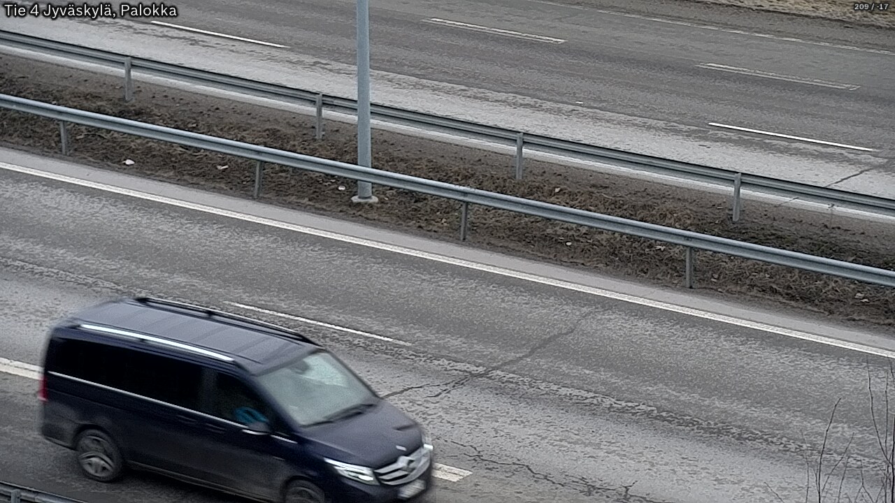 Weather Camera Image Väg 4 Jyväskylä, Palokka, Jyväskylä, Keski-Suomi