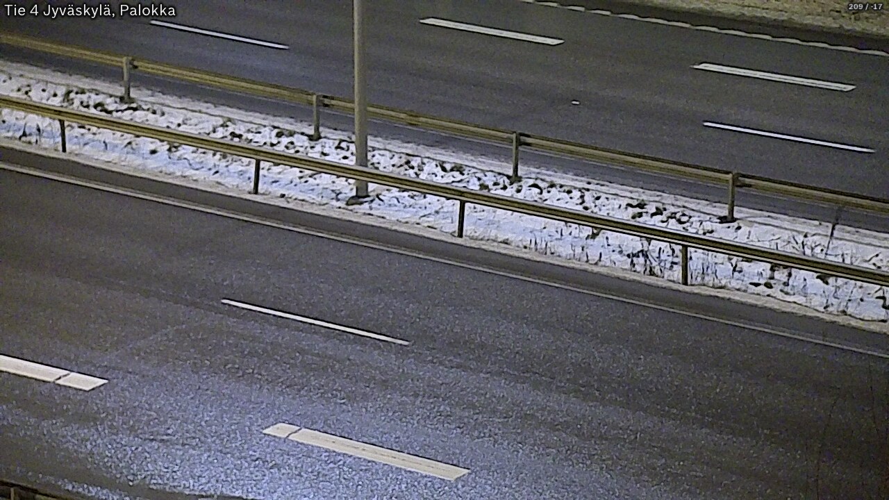 Weather Camera Image Väg 4 Jyväskylä, Palokka, Jyväskylä, Keski-Suomi