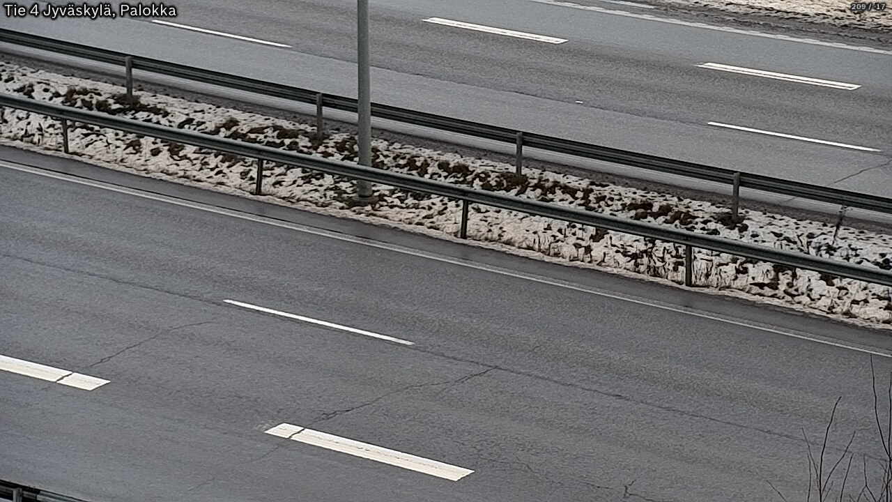 Weather Camera Image Väg 4 Jyväskylä, Palokka, Jyväskylä, Keski-Suomi