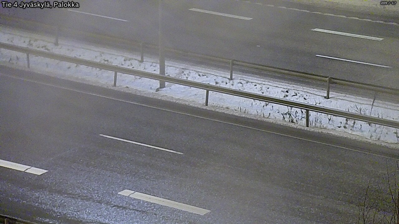 Weather Camera Image Väg 4 Jyväskylä, Palokka, Jyväskylä, Keski-Suomi