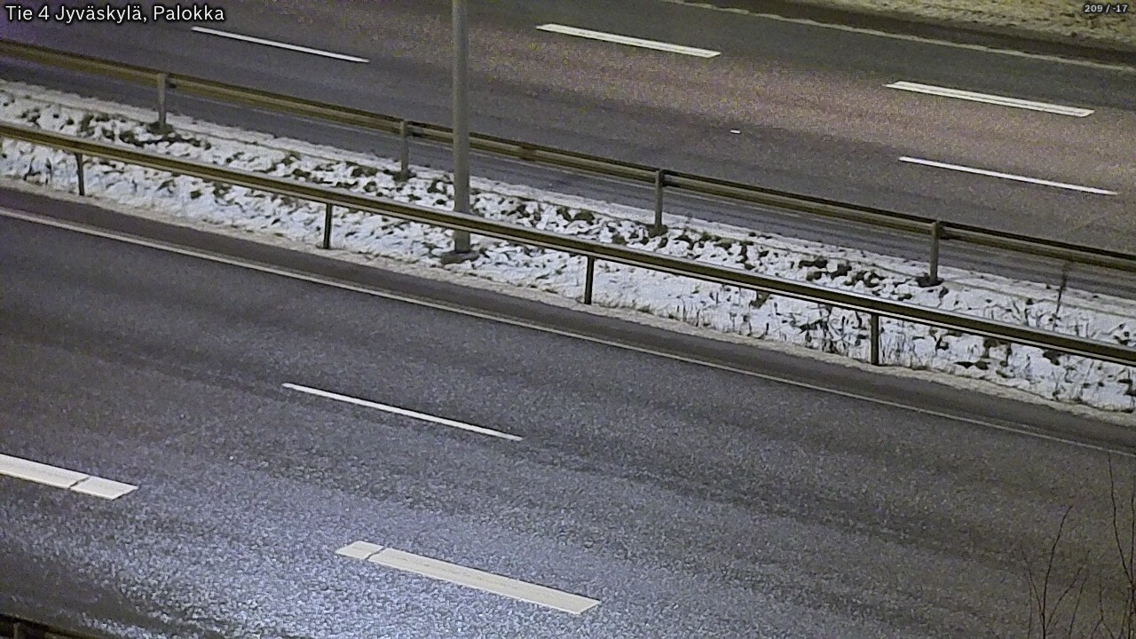 Weather Camera Image Väg 4 Jyväskylä, Palokka, Jyväskylä, Keski-Suomi