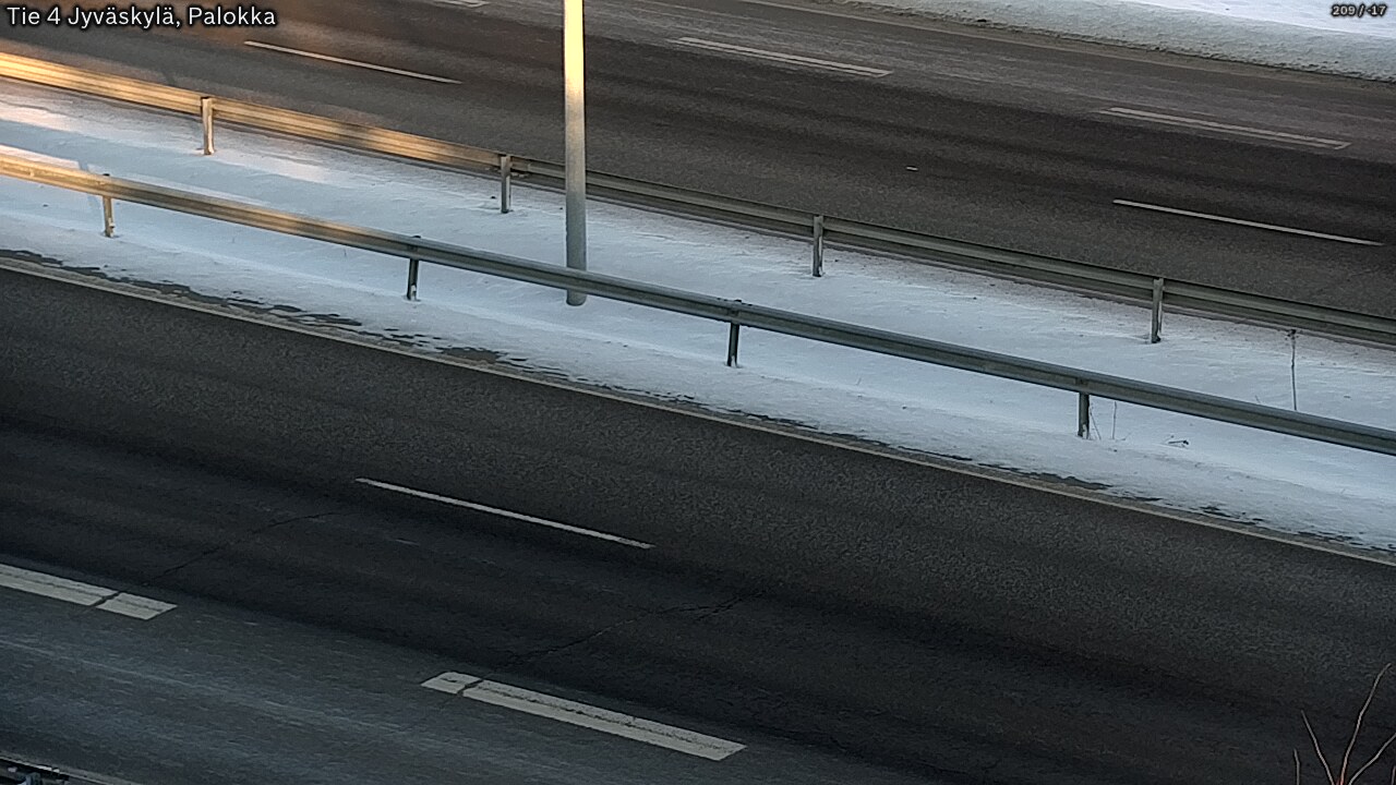 Weather Camera Image Road 4 Jyväskylä, Palokka, Jyväskylä, Keski-Suomi