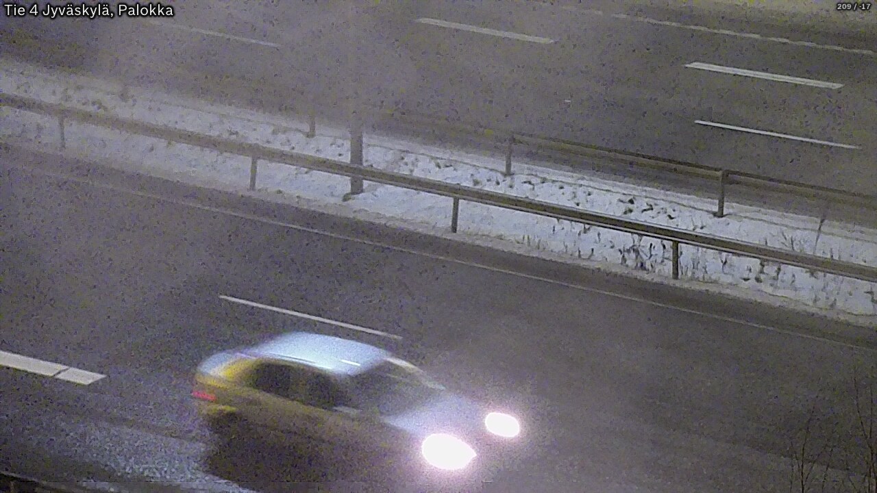 Weather Camera Image Väg 4 Jyväskylä, Palokka, Jyväskylä, Keski-Suomi