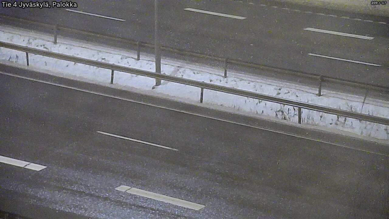 Weather Camera Image Väg 4 Jyväskylä, Palokka, Jyväskylä, Keski-Suomi